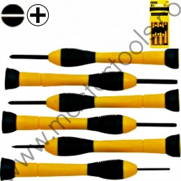 0-66-052 STANLEY Set de 6 surubelnite de precizie