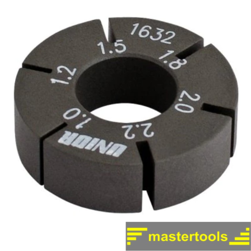 617588 UNIOR Cheie pentru fixarea spitelor 1-1.2-1.5-1.8-2-2.2 mm.