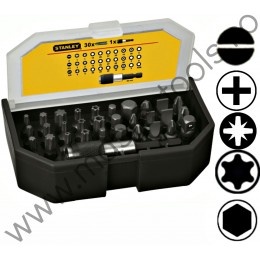 ​1-13-903 STANLEY Set biti cu prelungitor magnetic