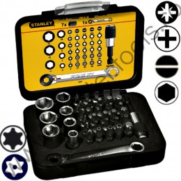 1-13-907 STANLEY Set accesorii insurubare cu prelungitor magnetic