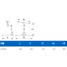 627529 UNIOR Stand reparare biciclete, inaltime 710-810 mm, Pro Road. 627529 UNIOR Stand reparare biciclete, inaltime 710-810 mm, Pro Road.
