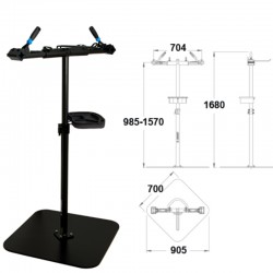 623224 UNIOR Stand reparare biciclete,doua falci,piulita reglabila.