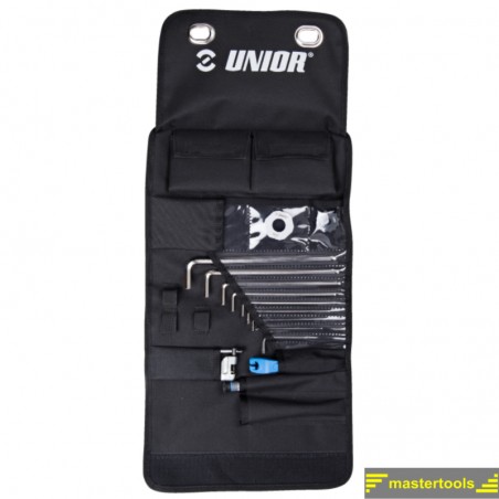 628713 UNIOR Set scule pentru bicicleta 14 piese in husa