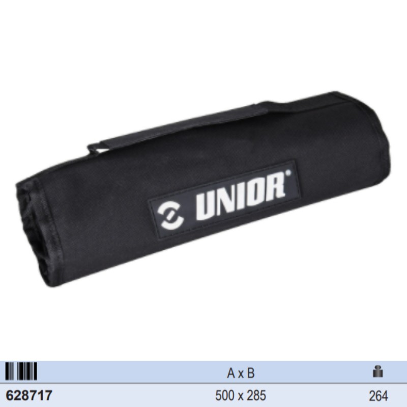 628717 UNIOR Husa textila pentru set scule bicicleta, 500x285 mm.