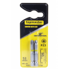 338713 TOPMASTER Set 2 biti stea PZ3, hexagon 1/4", lungime 50 mm.