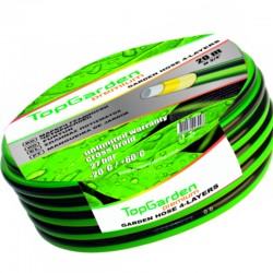 402126 TOPGARDEN Furtun gradina,4 straturi,interior 3/4",lungime 50 m.