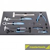 627160 UNIOR Set scule pentru bicicleta 9 piese in modul spuma SOS. 627160 UNIOR Set scule pentru bicicleta 9 piese in modul spuma SOS.