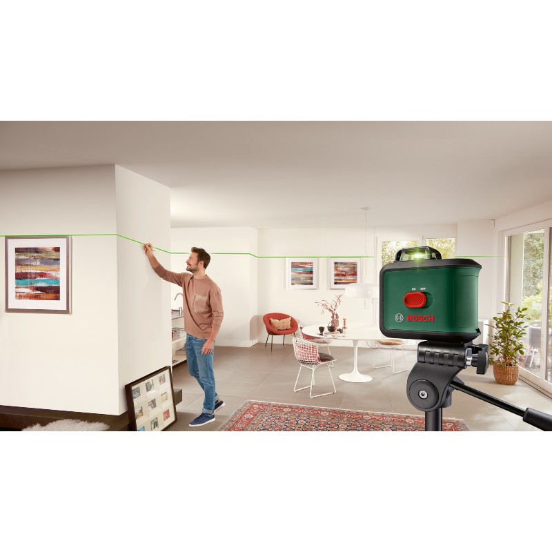 0603663E01 BOSCH Nivela laser UniversalLevel360 cu linii in cruce, 24m