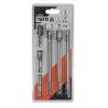 YT-04629 YATO Set 6 adaptoare hexagon 1/4"patrat 1/4,3/8,1/2".