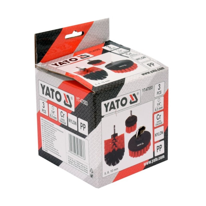 YT-47553 YATO Set 3 perii,diametru 5,8,10 mm,prindere hexagonala 1/4".