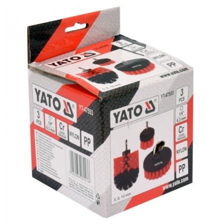 YT-47553 YATO Set 3 perii,diametru 5,8,10 mm,prindere hexagonala 1/4".