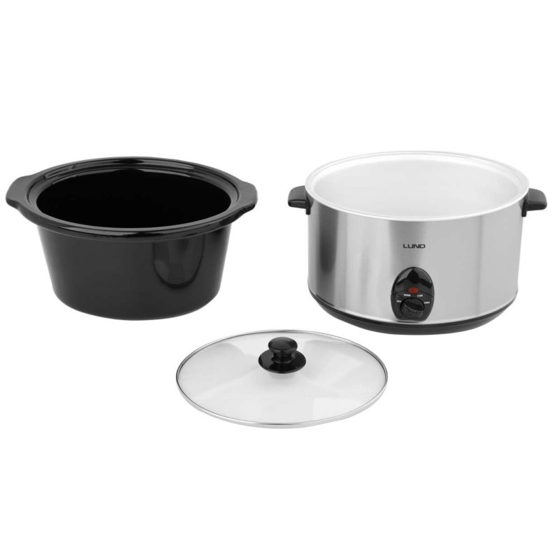 67661 LUND Oala electrica de gatit,SLOW COOKER,320 W,5.6 L.