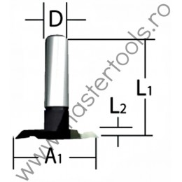 Freza lemn pentru caneluri MAKITA 793068-0