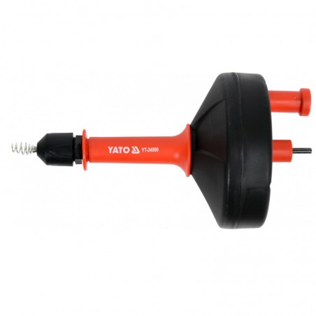 YT-24990 YATO Spirala pentru desfundat canalizare 6 m, diametru 6 mm.