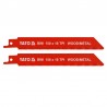 YT-33931 YATO 2 lame fierastrau sabie, 150 mm, pas dinte 18 TPI.