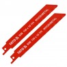 YT-33931 YATO 2 lame fierastrau sabie, 150 mm, pas dinte 18 TPI.