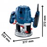 06016B7000 BOSCH Masina de frezat GOF 130, 1300W, 40X55mm