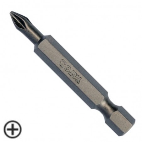 YT-04772 YATO Set 10 biti cruce PH1,hexagon 1/4", lungime 50 mm.