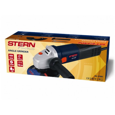 AG125BC STERN Polizor unghiular 900 W,11000 rpm,diametru disc 125 mm.