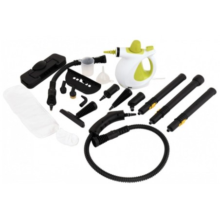 67201 LUND Aparat curatat cu abur 900-1500 W, 400 ml, 17 accesorii.
