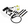 67201 LUND Aparat curatat cu abur 900-1500 W, 400 ml, 17 accesorii.