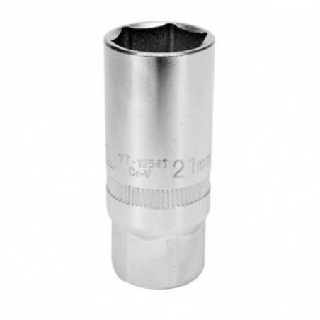 YT-12541 YATO Cheie tubulara hexagonala 21 mm, prindere patrat 1/2"