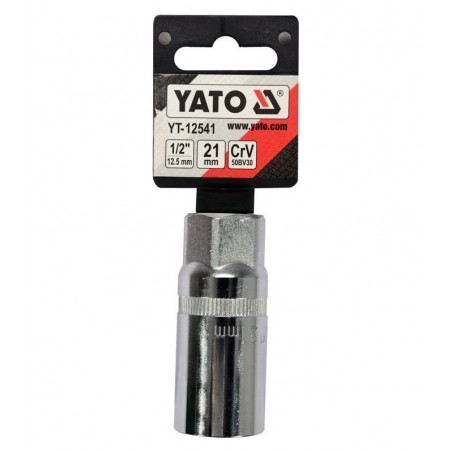 YT-12541 YATO Cheie tubulara hexagonala 21 mm, prindere patrat 1/2"