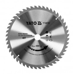 YT-60792 YATO Disc circular 315 x 3.5 x 30, 48T, pentru lemn.