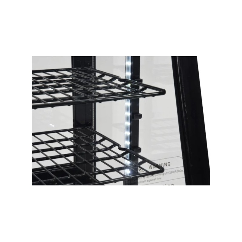 YG-05020 YATO Vitrina frigorifica 160 W, capacitate 100 L,68x45x67 cm.