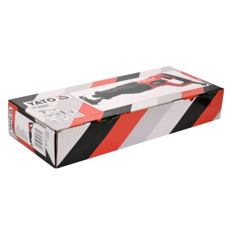 YT-82281 YATO Fierastrau sabie electric, putere 1050 W, 2500 rpm.