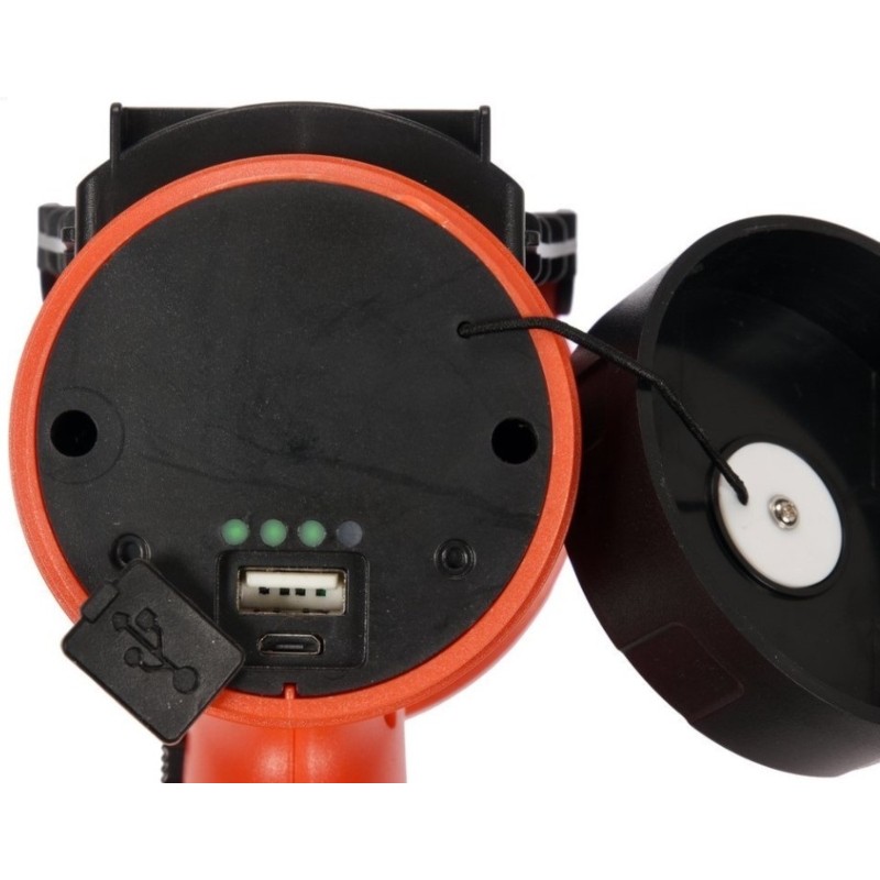 YATO Lanterna cu acumulator, Li-Ion 3.7 V, LED 15 W, 1200 Lm.