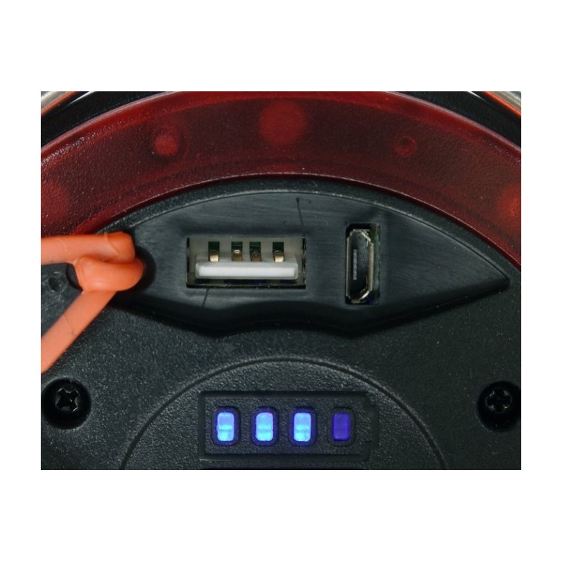 YT-08579 YATO Lanterna 3 in 1 LED, cu acumulator Li-Ion 3.7 V, 530 Lm.
