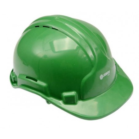74195 VOREL Casca de protectie, verde, centura reglabila 50-66 cm.