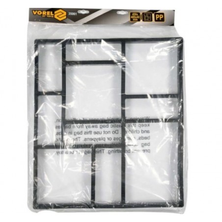 35061 VOREL Sablon decorativ pentru pavaj, 450 x 400 x 40 mm.
