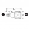 SW05060018 STAHLWILLE Cheie tubulara profil XZN M18, patrat 3/4".