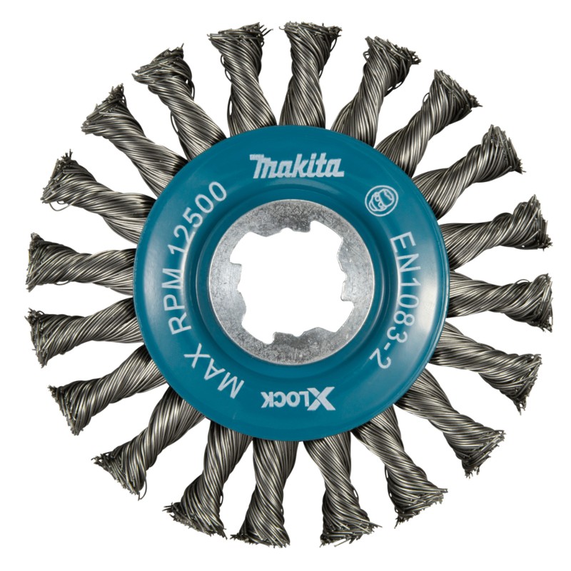 D-73405 MAKITA Perie de sarma tip roata, X-Lock, 115x0.5mm