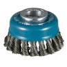 D-73380 MAKITA Perie de sarma tip cupa, X-Lock, 80x0.5mm