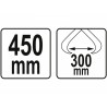 YT-79904 YATO Carlig ridicat busteni, prindere 300 mm, lungime 450 mm.