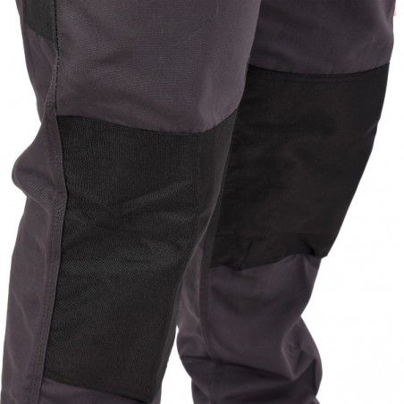YT-80146 YATO Pantaloni de lucru, marime S, 9 buzunare, culoare negru.