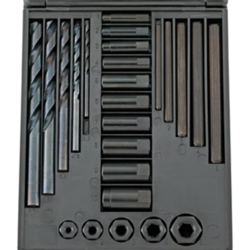 SW96713025 STAHLWILLE Set extractoare suruburi M5-M16, 25 piese