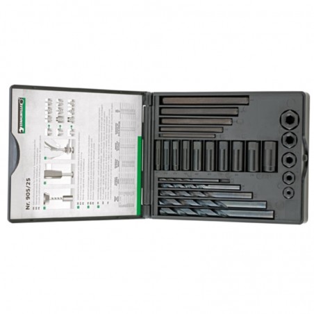 SW96713025 STAHLWILLE Set extractoare suruburi M5-M16, 25 piese
