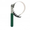SW76521002 STAHLWILLE Cheie filtru ulei cu banda, prindere 80-110 mm.
