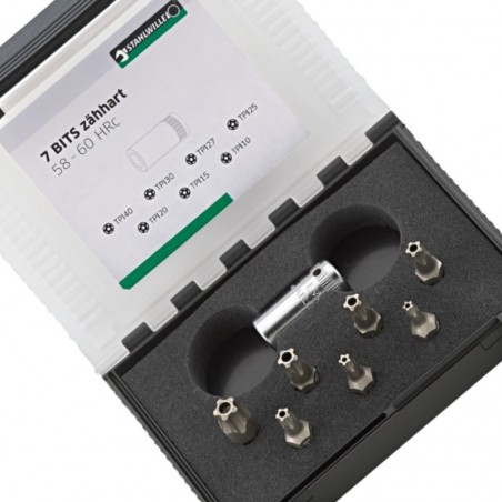 SW96081113 STAHLWILLE Set biti TORX plus si 1 adaptor biti, 8 piese.