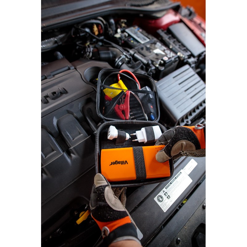 056227 VILLAGER Jump starter VJS 3500, Li-Ion 12V 12000mAh, 220A