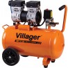049300 VILLAGER Compresor silentios VAT 50 LS, 750W, 8bar, 125 l/min