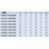 5140200 1180251000 PILANA Disc circular neplacat 200x1.8x25 mm.