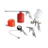 067021 VILLAGER Set 5 unelte pneumatice VAT S5 5/1, 1/4"