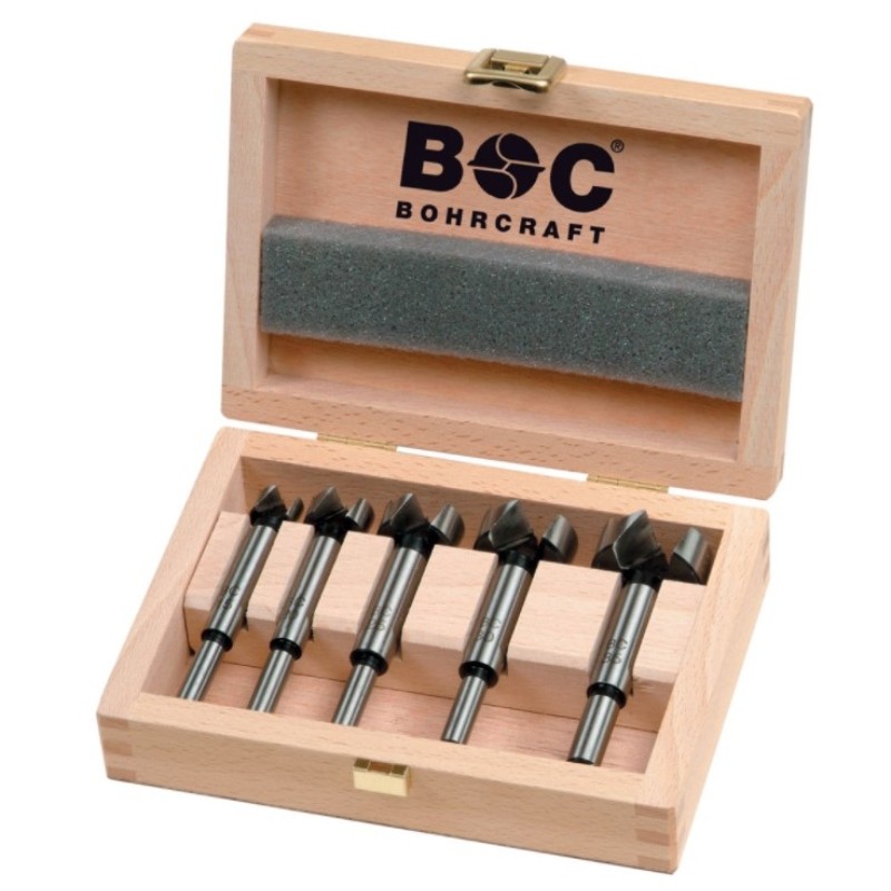 32501450005 BOHRCRAFT Set 5 burghie 15-20-25-30-35 mm,pentru lemn.