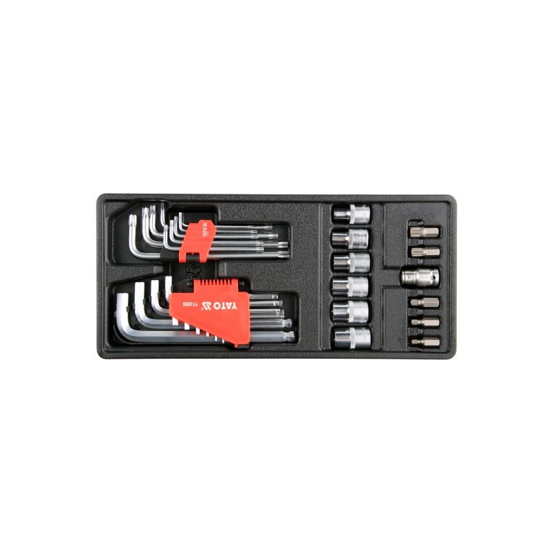 YT-55451 YATO Set 31 piese, insertie dulap scule