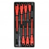 YT-55462 YATO Set 8 surubelnite izolate 1000 V, insertie dulap scule
